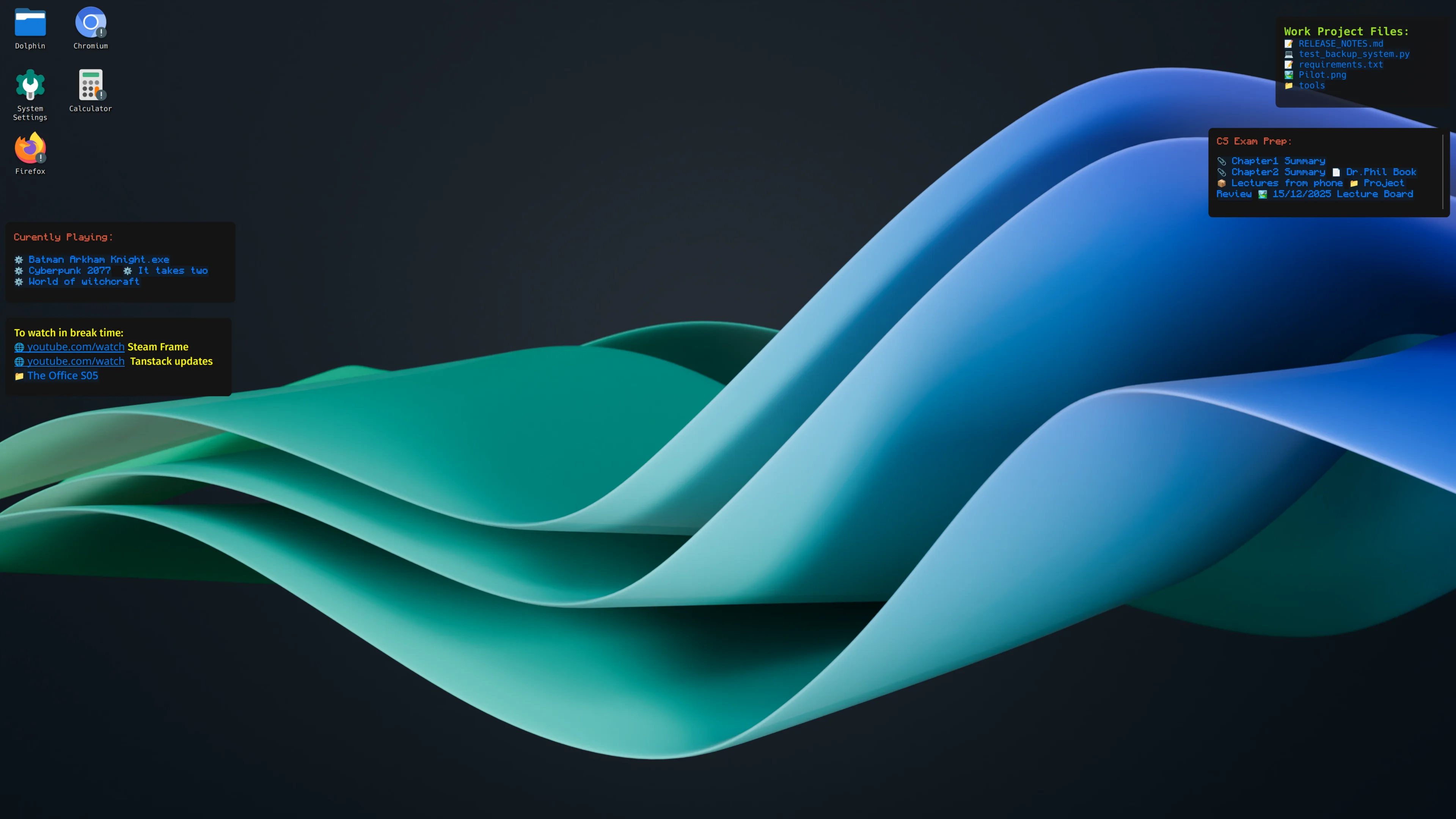 Workflow Widgets